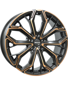 Monaco Wheels Gpc17 (5) Black / Copper
