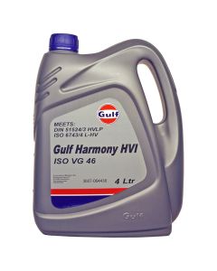 Gulf Harmony HVI 46 hydraulikolie 4 liter