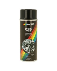 Motip Motormaling sort 150 grader 400ml.