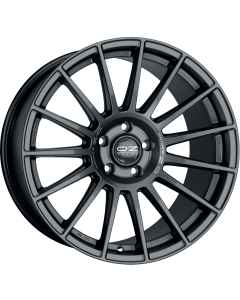 Oz Superturismo Dakar Matt Graphite Silver Lettering