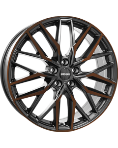 Monaco Wheels Gpx (5) Racing Black / Copper