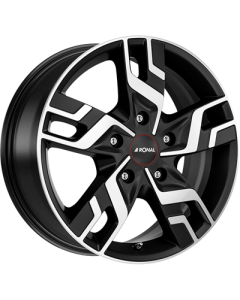 Ronal R64 Dull Black / Polished