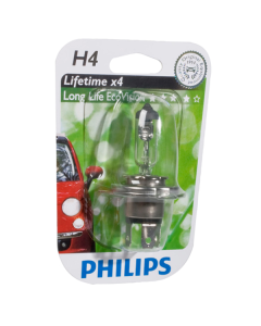Philips Longlife EcoVision H4 60/55W 12V - 1 stk.