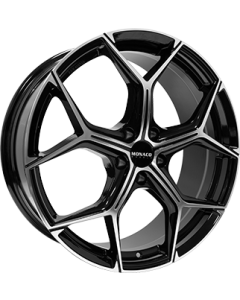 Monaco Wheels Gp16 (5) Gloss Black / Polished