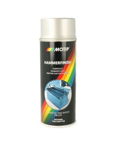 Motip Hammerlak spray  sølv 400ml.