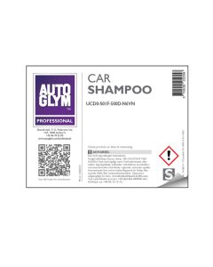 Label Autoglym Carshampoo No. 14