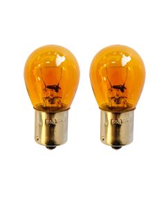 Avant pære blink gul 21W 12V - 2 stk.