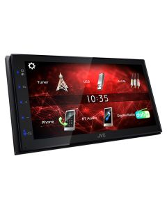 JVC KW-M27DBT 2-DIN bilradio med DAB+