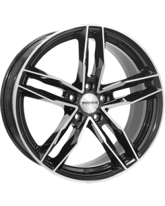 Monaco Wheels Rr8M (5) Gloss Black / Polished