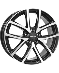 Monaco Wheels 2 Cl2 (5) Gloss Black / Polished