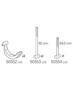 THULE Squarebar ADAPTER TIL PRORIDE