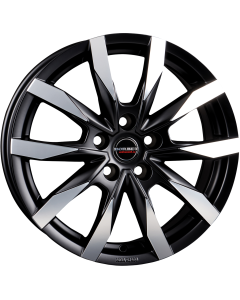 Borbet Cw5 Black Polished Matt