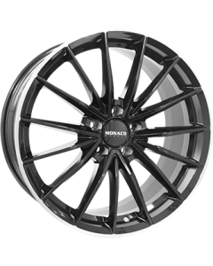 Monaco Wheels Gp14 Gloss Black / Polished Lip