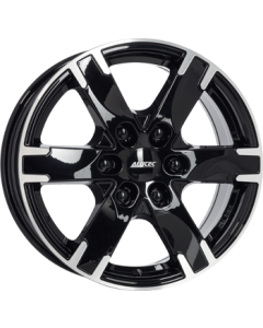 Alutec Titan Diamant-Schwarz Frontpoliert