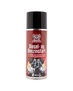 Basta Diesel og Benzin-start 400 ml.