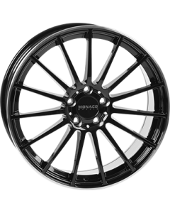 Monaco Wheels Mc1 Gloss Black / Polished Lip