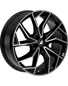 Alutec Adx.02 Diamant Schwarz Frontpoliert
