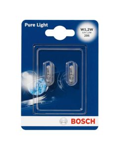Bosch Pure Light pære W1,2W 12V Instrumentlys - 2 stk.