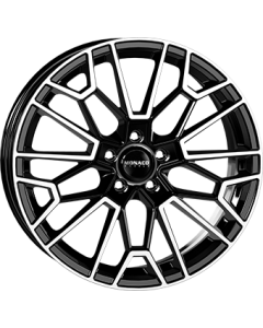 Monaco Wheels Gp13 Gloss Black / Polished