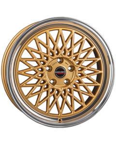 Borbet B Gold Rim Polished