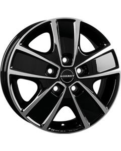 Borbet Cwg Gloss Black / Polished