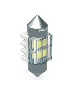 Philips Ultinon Pro3100 6000K Pinol 30mm 12V - 1 stk.