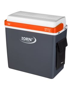 ZORN 21L Elektrisk køleboks 12V med USB A+C