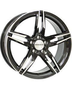 Monaco Wheels Gp1 (5) Gloss Black / Polished