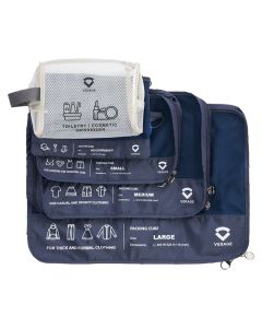 Verage packing cubes inkl. toilettaske