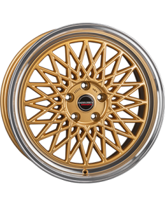 Borbet B Gold Rim Polished