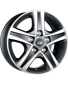 Borbet Cwd Mistral Anthracite Glossy Polished