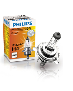 Philips Vision H4 60/55W 12V - 1 stk.