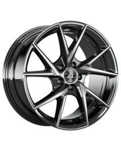 Alutec Adx.01 Diamant Schwarz Frontpoliert