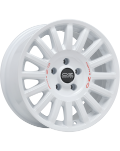 Oz Rally Raid Race White Red Lettering