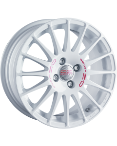 Oz Superturismo Wrc Race White Red Lettering