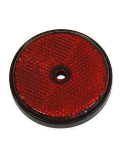 Refleks rund rød diameter 68mm 2stk