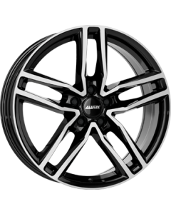 Alutec Ikenu Diamant-Schwarz Frontpoliert