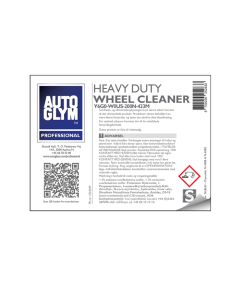 Label Autoglym Heavy Duty Acid Free Wheel Cleaner