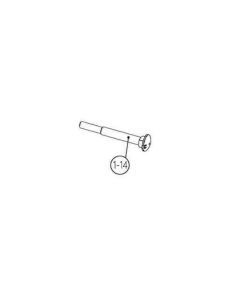 BuzzRack Carriage bolt M12x105mm