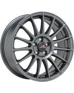 Oz Superturismo Tgr-Wrt Matt Graphite + Silver Lettering