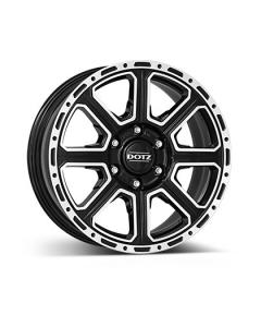 Dotz 4X4 Kalahari Dark Black/Polished