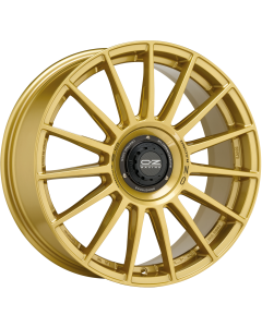 Oz Superturismo Evoluzione Race Gold Black Lettering