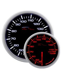 Vandtemperatur-måler "smoke" 52mm