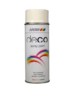 Motip deco Ral 9010 Renhvid 400ml.