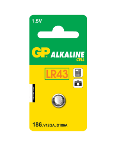 Gp lr43 batteri stk.