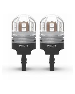 Philips Ultinon Pro7000 LED W21/5W Rød 12V - Sæt