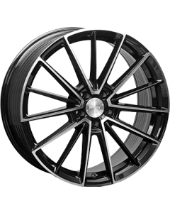 Monaco Wheels Ff1 Gloss Black / Polished