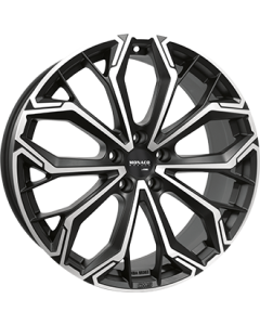 Monaco Wheels Gpc17 (5) Dull Black / Polished