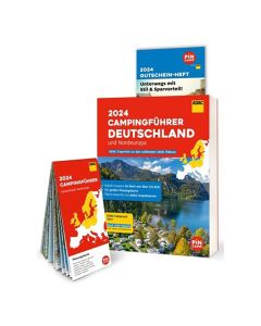 ADAC Campingführer 2024-2025 Tyskland/NordEuropa