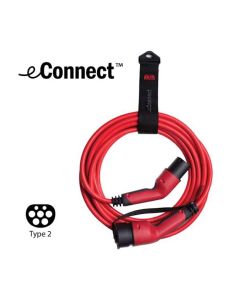 eConnect ladekabel MODE3 – T2, 5m, 1-faset 20A